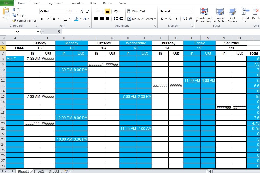 Employee Shift Schedule Generator Excel Template Excel Tmp