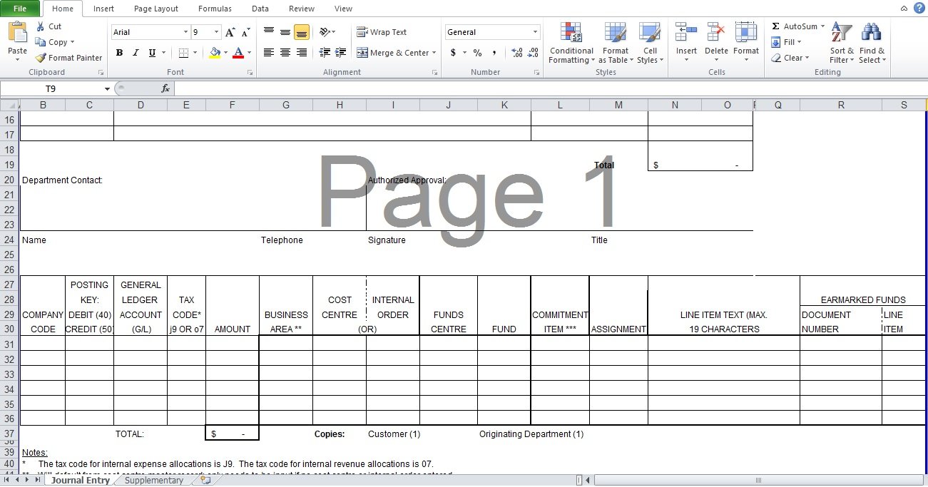 Debit Note Excel Template Format Excel TMP