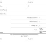 Free Printable Rental Receipt Templates (Word / PDF / Excel)