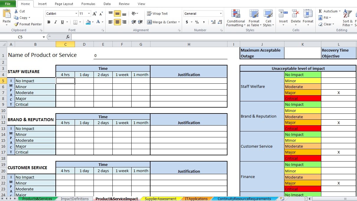 free-business-impact-analysis-template-printable-templates