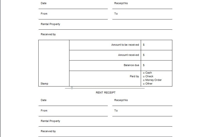 Where Can You Find The Best Excel & Word Rental Receipt Templates ...