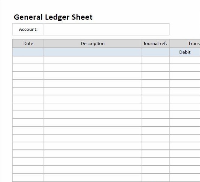 sample general ledger pdf template
