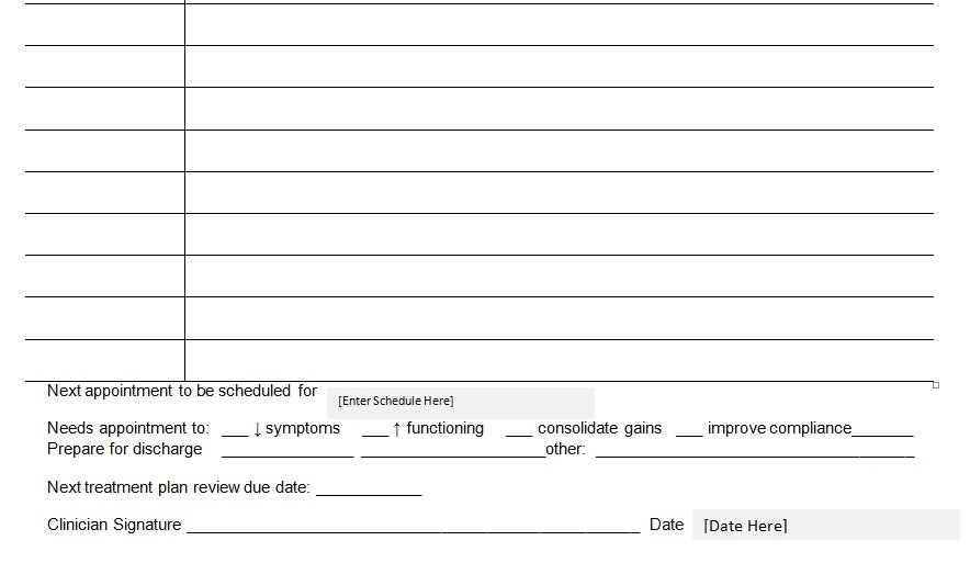 Procedure Note Template