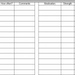 Printable Medical Expenses Tracking Spreadsheet [100% Free]