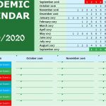 Free Printable Academic Calendar Templates