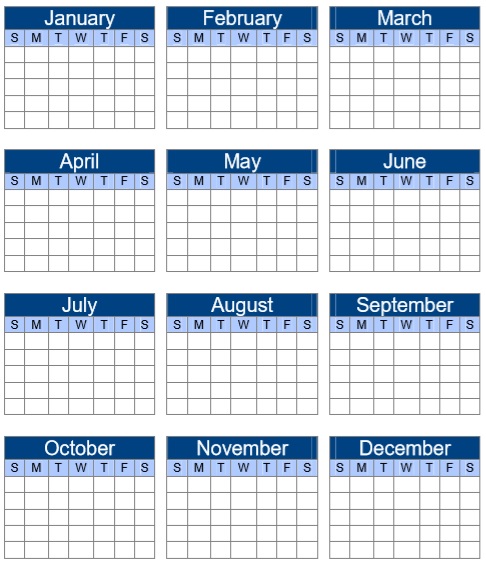 Free Printable Academic Calendar Template Printable Templates