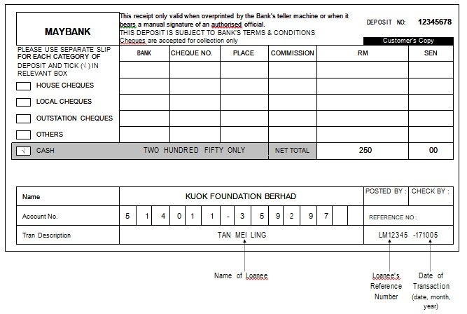 free printable deposit slips template for quickbooks