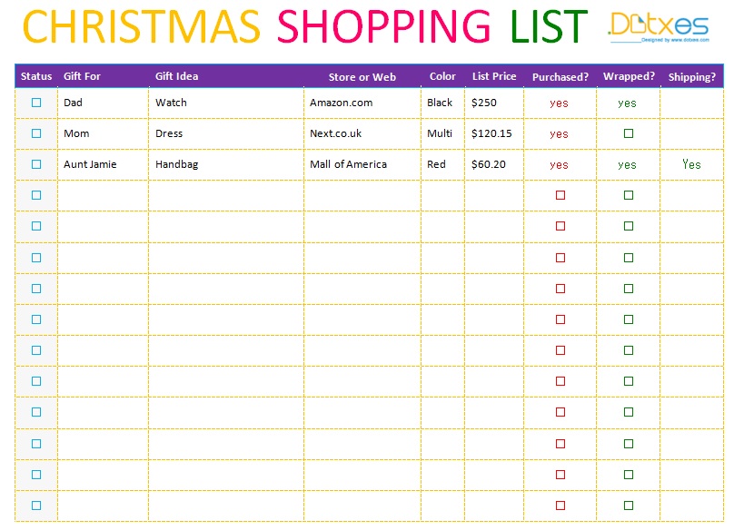 christmas-list-template-excel-excel-templates