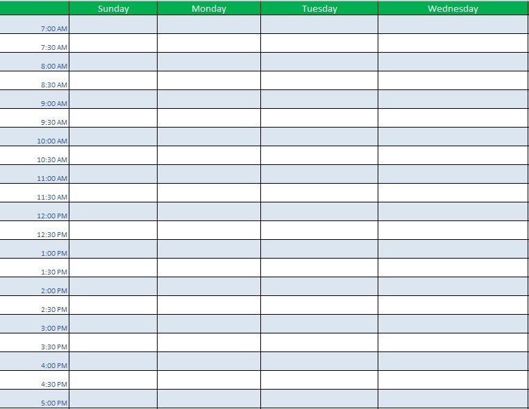 Delivery Schedule Template In Excel Format Excel TMP