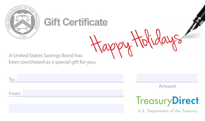 happy holidays gift certificate template