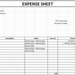 Free Printable Business Expense Spreadsheet