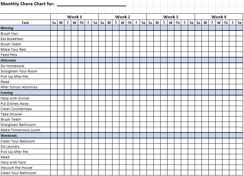 free-printable-monthly-chore-chart-template-printable-templates-free