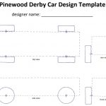 Free Pinewood Derby Car Design Template (Word, PDF)