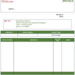 Free Consultant Invoice Template (Excel, Word, PDF)