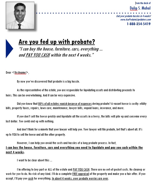 printable sales letter to introduce a new product