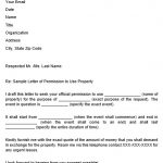 Permission Letter to Use Property (Samples & Examples)