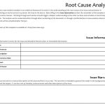 Root Cause Analysis Template [Excel, Word]
