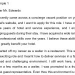 Free Concierge Cover Letters (Samples & Examples)
