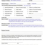 Free Employee Counselling Form (Word, PDF)