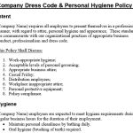 Free Dress Code Policy Templates (Word, PDF)