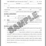 Free Hair Salon Independent Contractor Agreement Template (Word / PDF)