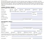 Free Hotel Credit Card Authorization Form Templates (PDF)