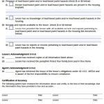 Free Printable Lead Based Paint Disclosure Form (PDF)
