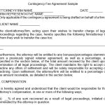 Free Contingency Fee Agreement Templates & Samples (Word / PDF)