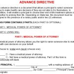Printable Advance Directive Form (Word)