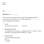 Free Interview Appointment Letter Templates (Word / PDF)