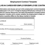 Free Employment Contract Forms & Templates (Word)