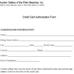 Free Credit Card Authorization Form Templates (Word)