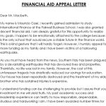Free Financial Aid Appeal Letter Samples (Word)