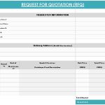 Free Request for Quote Templates (Excel / Word / PDF)