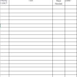 Free List Templates (Excel)
