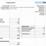 Free Singapore Payslip Template | MOM Compliant Excel Format