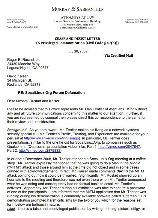 cease and desist letter template