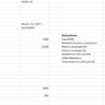 Free UK Payslip Template – Simple, Accurate & Printable