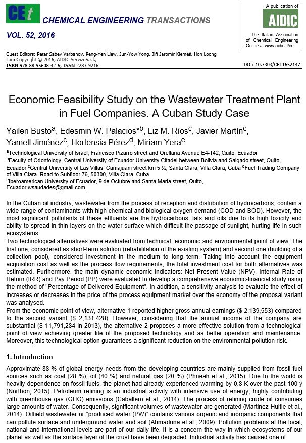 economic feasibility study template