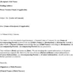 Letter of Permission to Travel with Grandchildren Templates (Word / PDF)