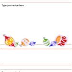 Free Printable Recipe Book Templates (Word)