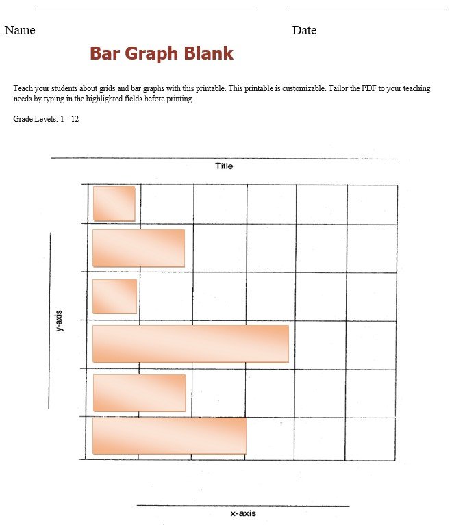 blank bar graph