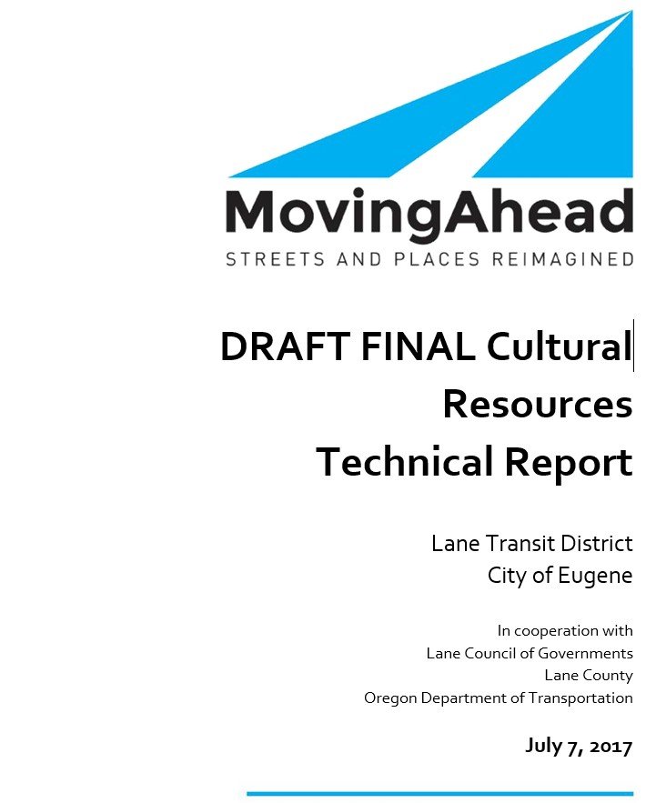 draft final cultural resources technical report
