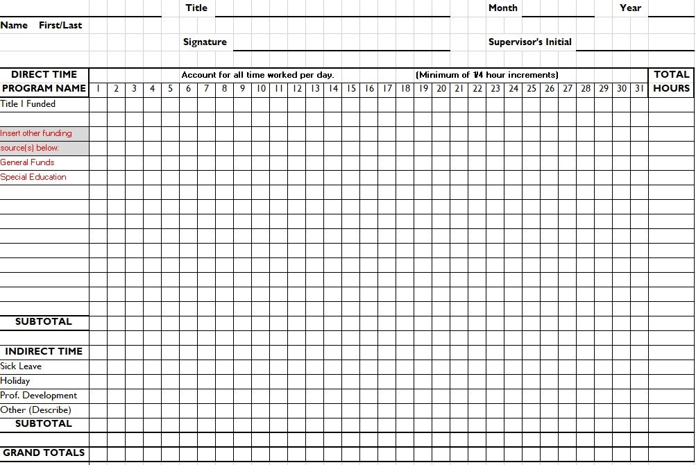 time tracking spreadsheet excel