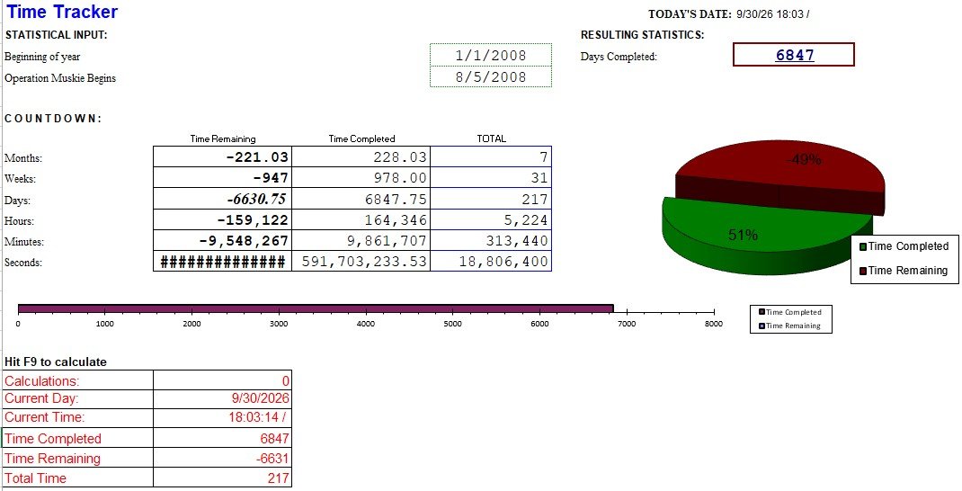time tracking spreadsheet